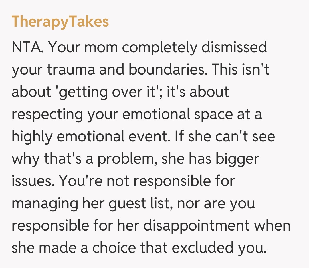 Comentariu de la TherapyTakes