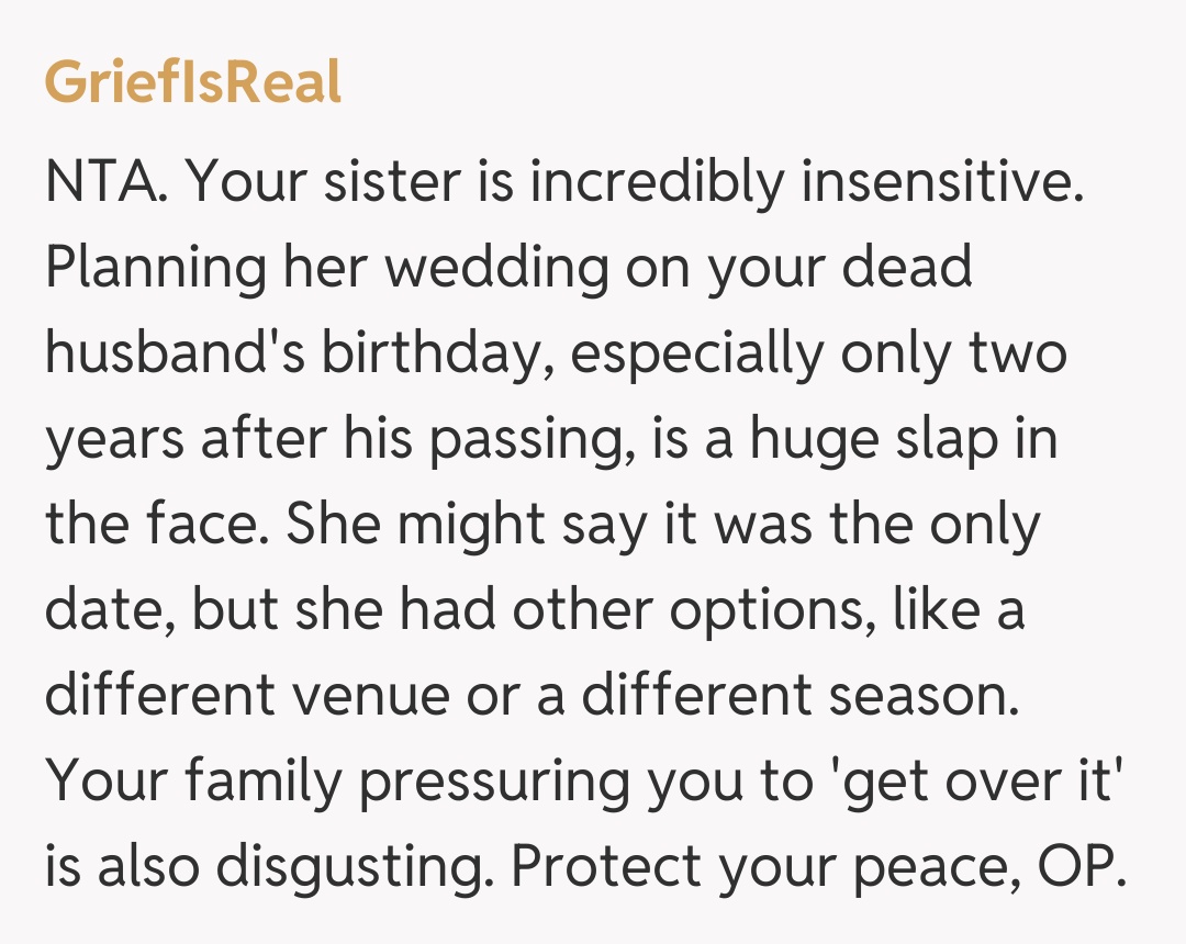 Comentariu de la GriefIsReal