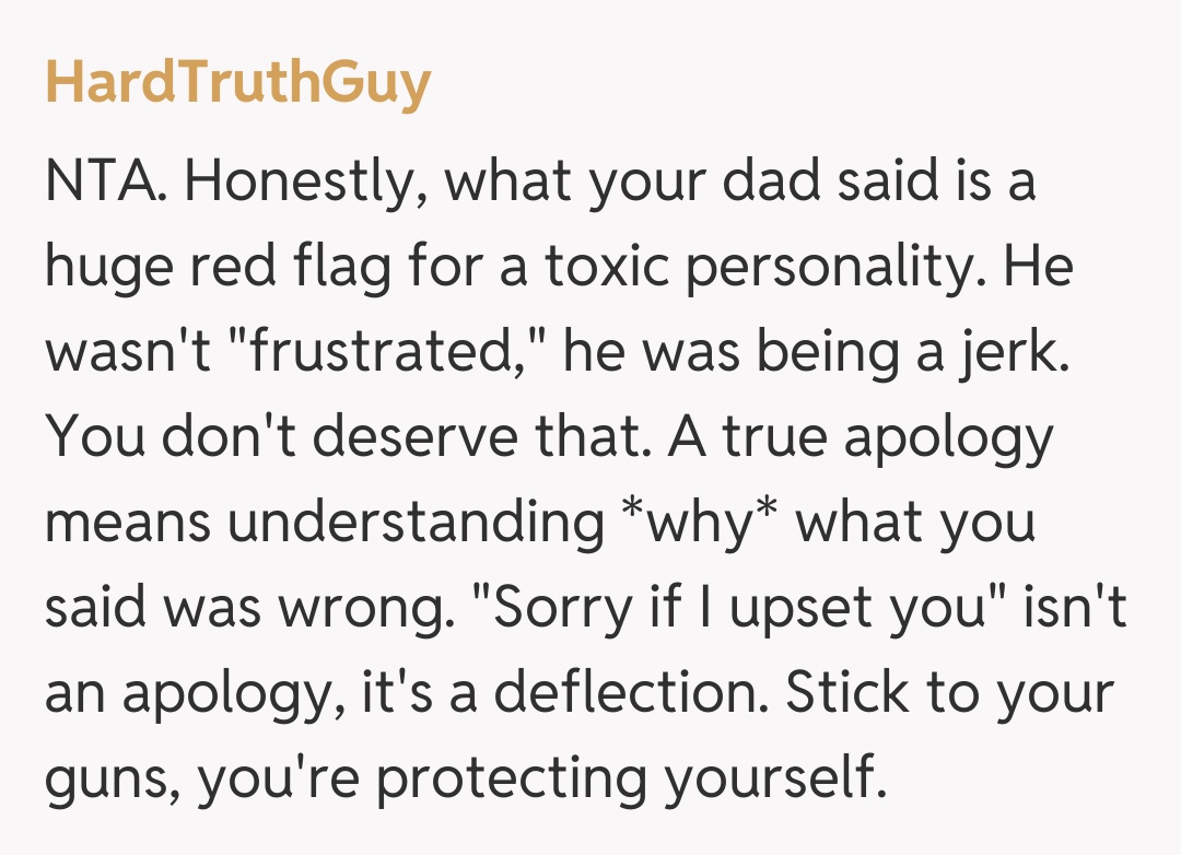 Comentariu de la HardTruthGuy