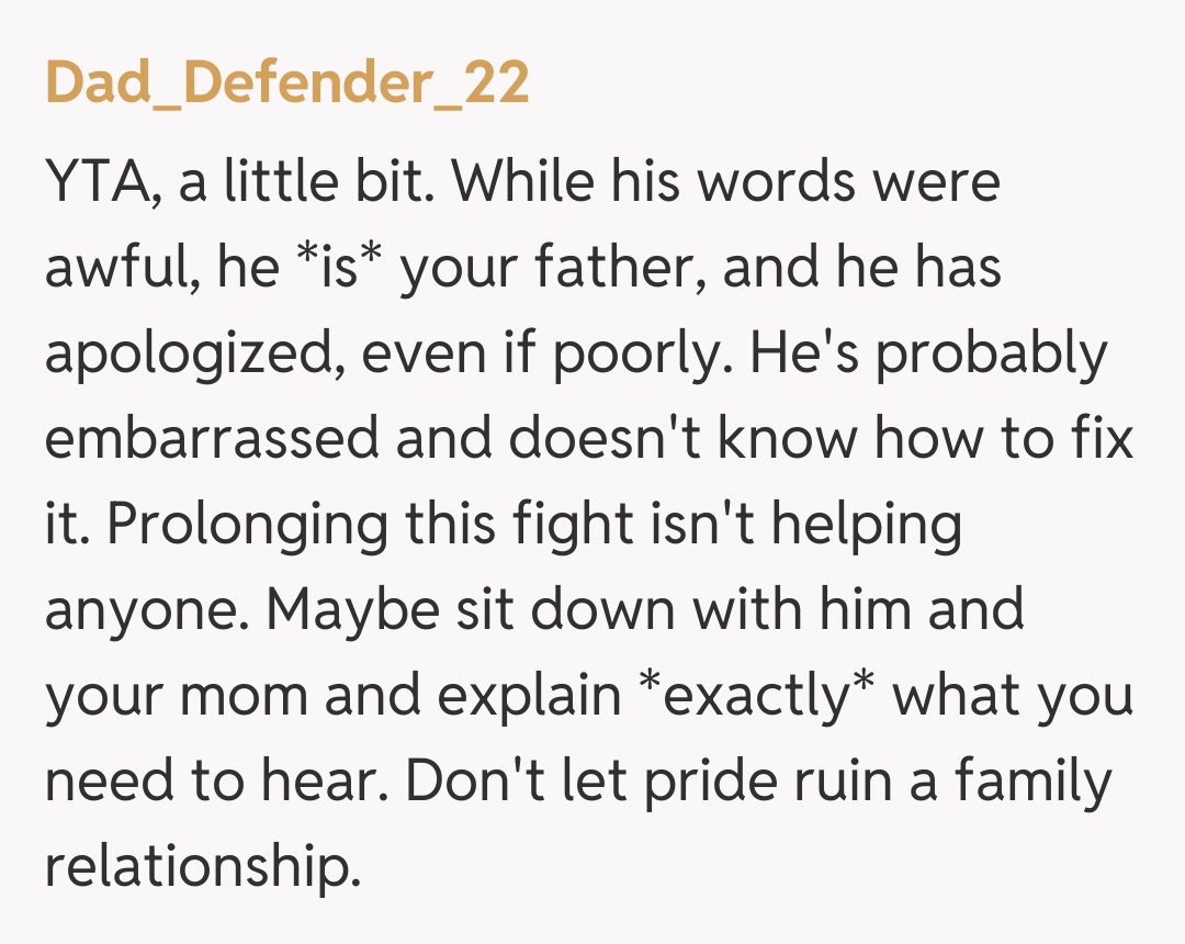 Comentariu de la Dad_Defender_22