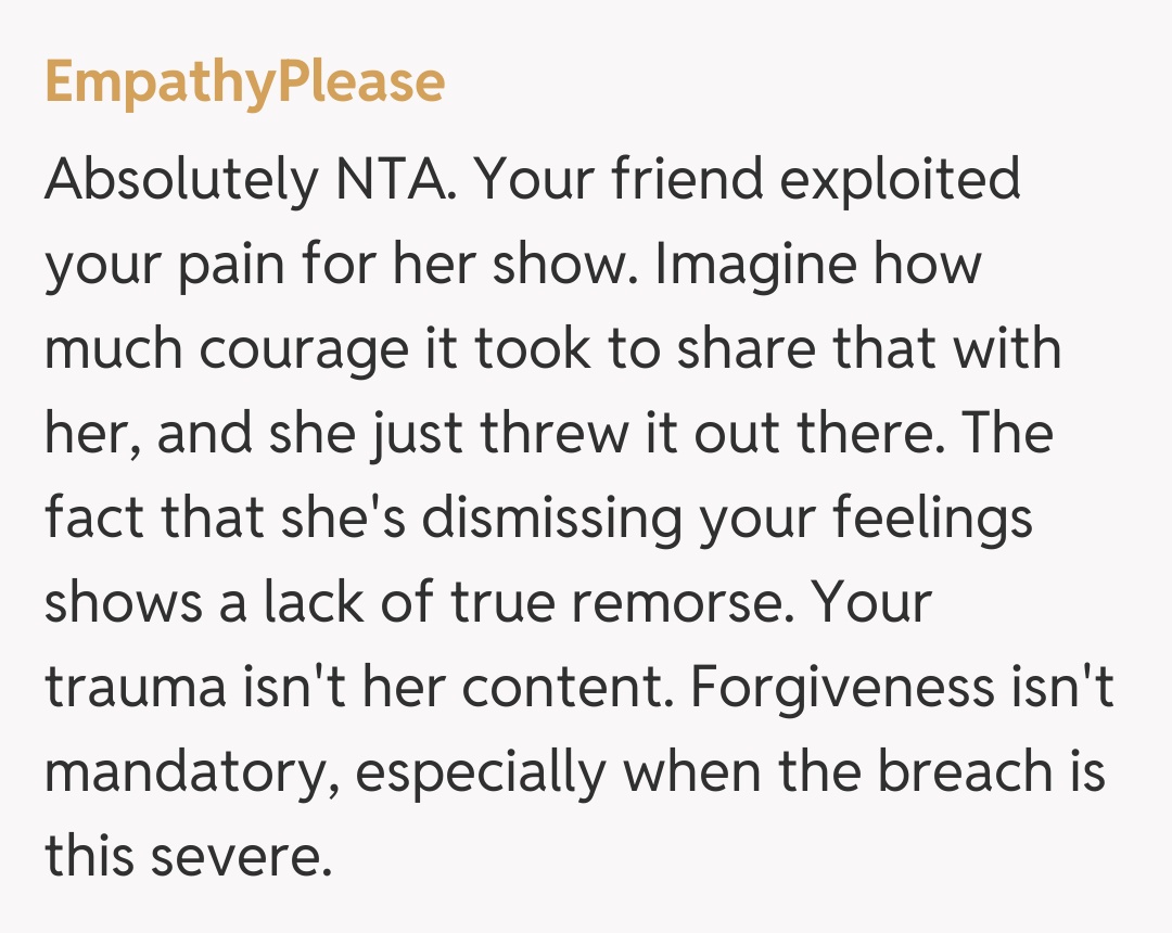 Comentariu de la EmpathyPlease