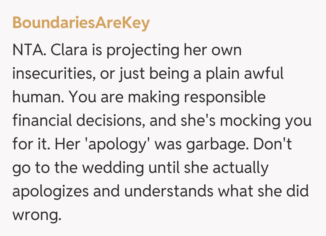 Comentariu de la BoundariesAreKey