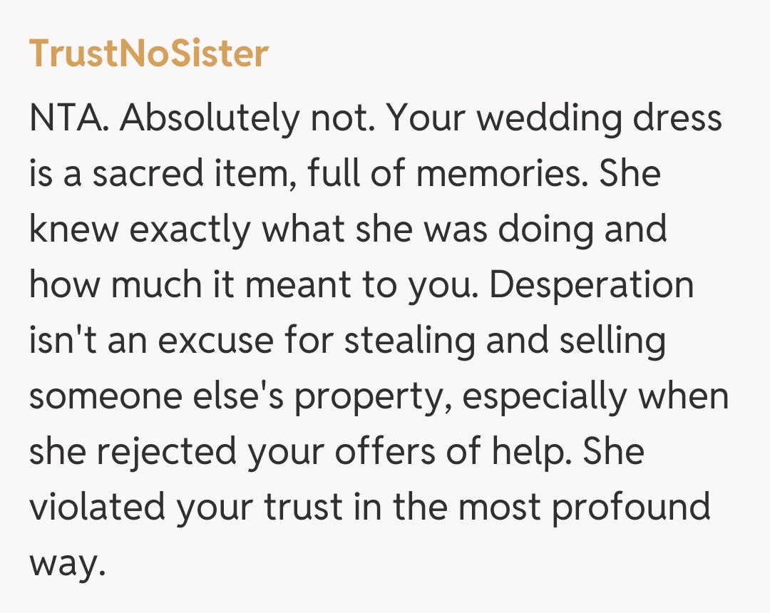 Comentariu de la TrustNoSister