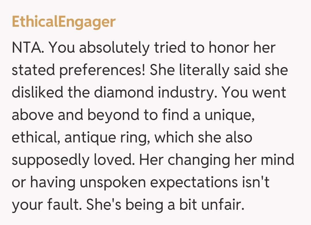 Comentariu de la EthicalEngager