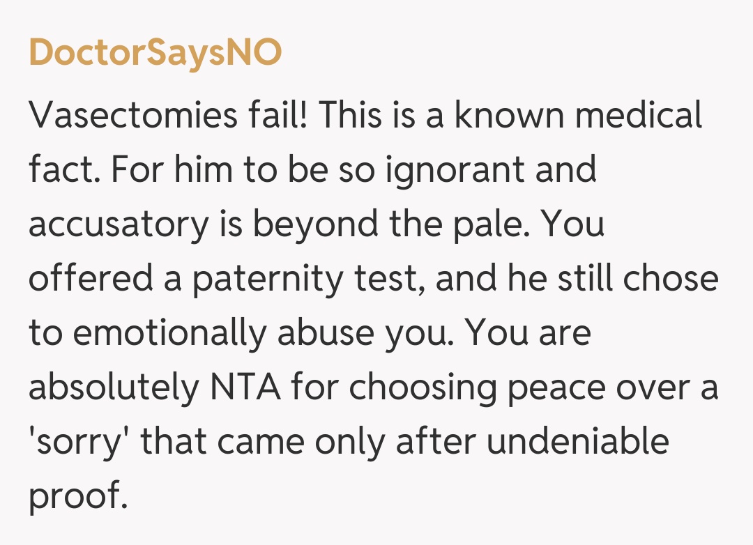 Comentariu de la DoctorSaysNO