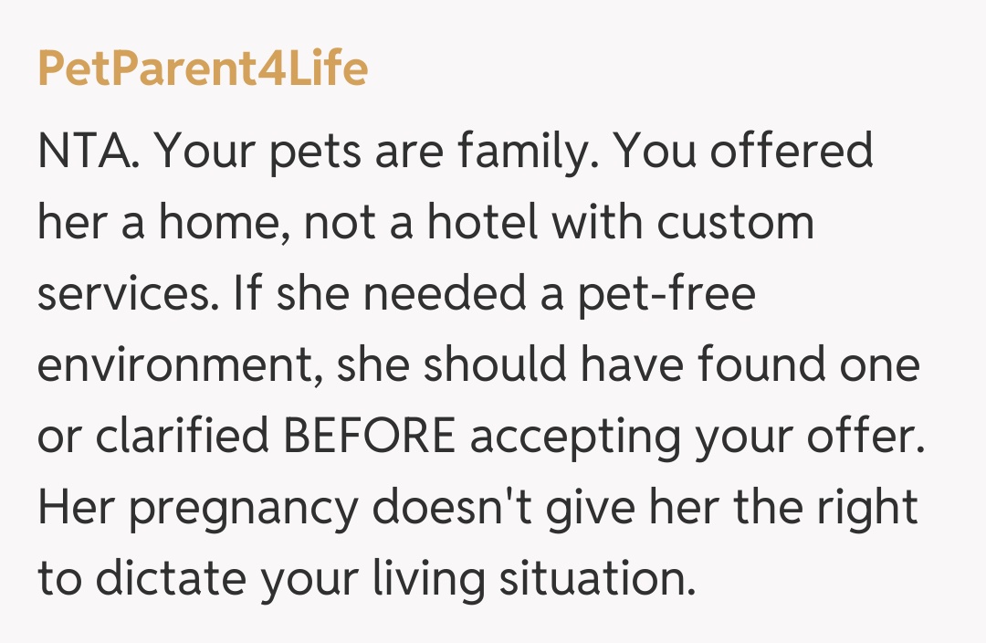 Comentariu de la PetParent4Life