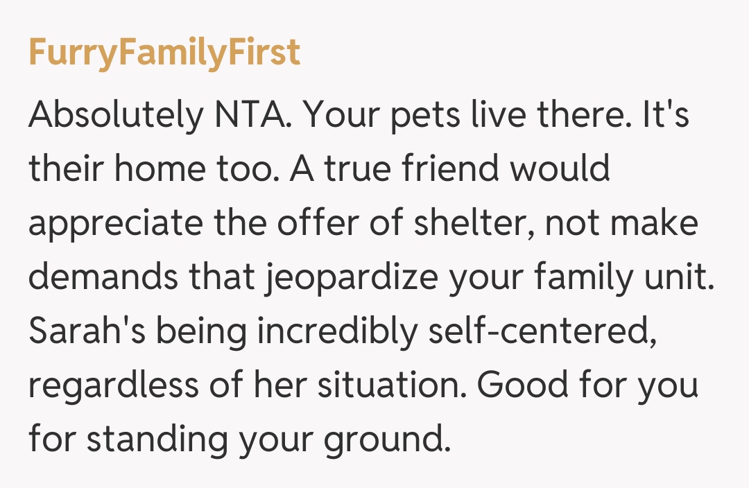 Comentariu de la FurryFamilyFirst