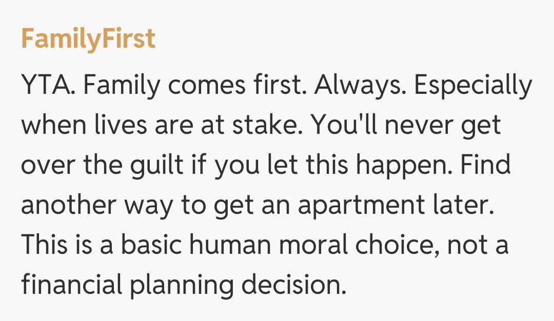 Comentariu de la FamilyFirst