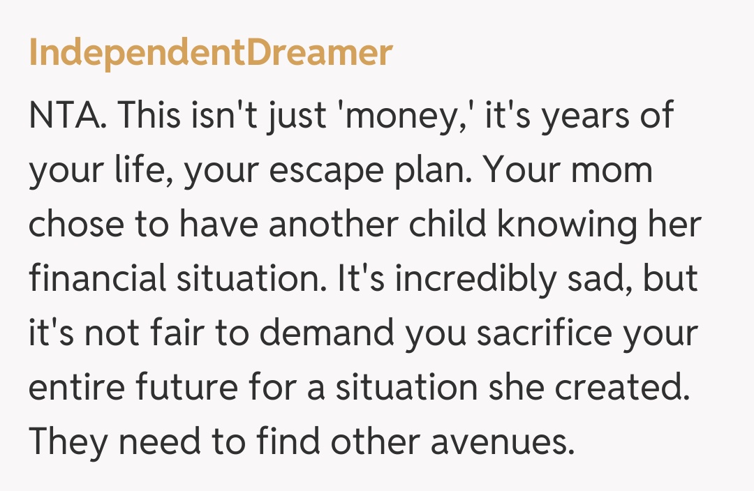 Comentariu de la IndependentDreamer
