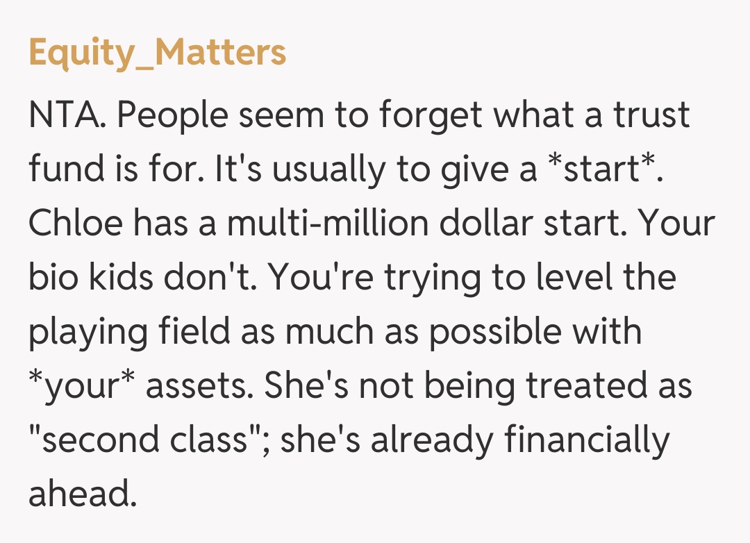 Comentariu de la Equity_Matters