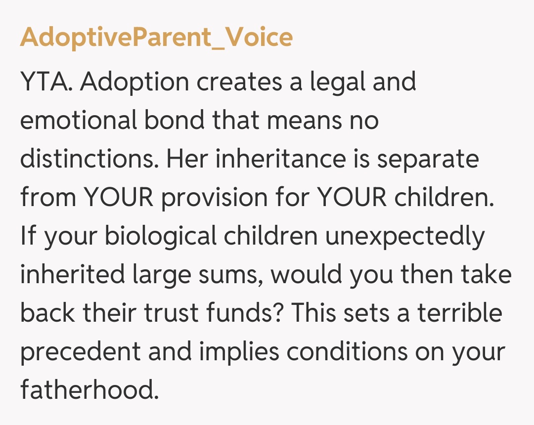 Comentariu de la AdoptiveParent_Voice
