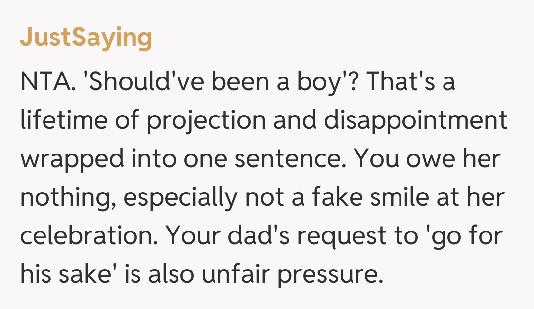 Comentariu de la JustSaying