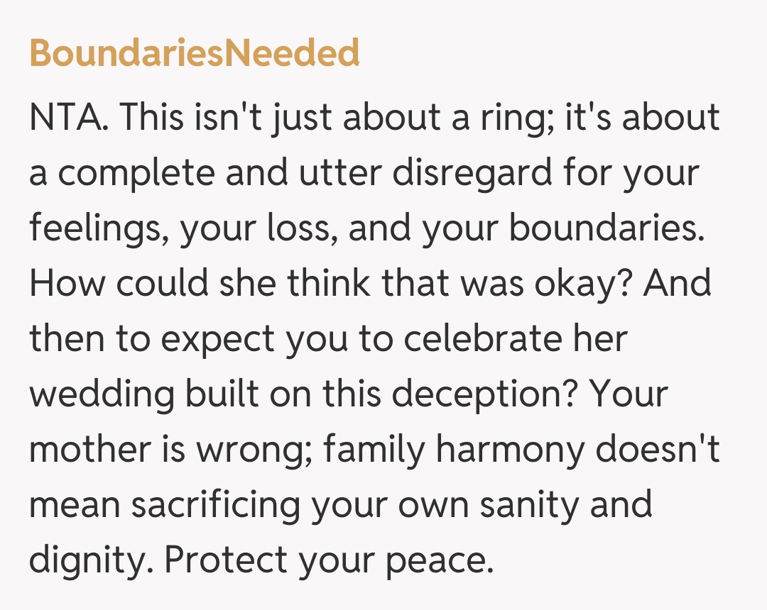 Comentariu de la BoundariesNeeded