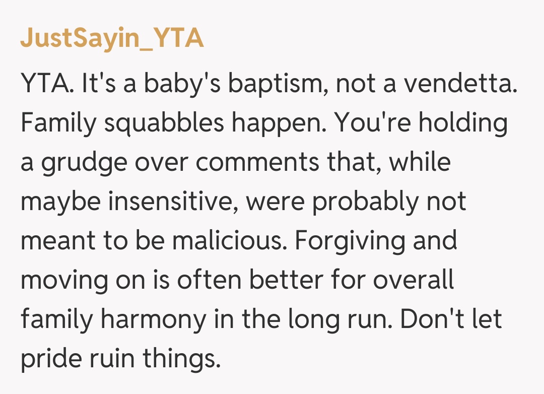 Comentariu de la JustSayin_YTA