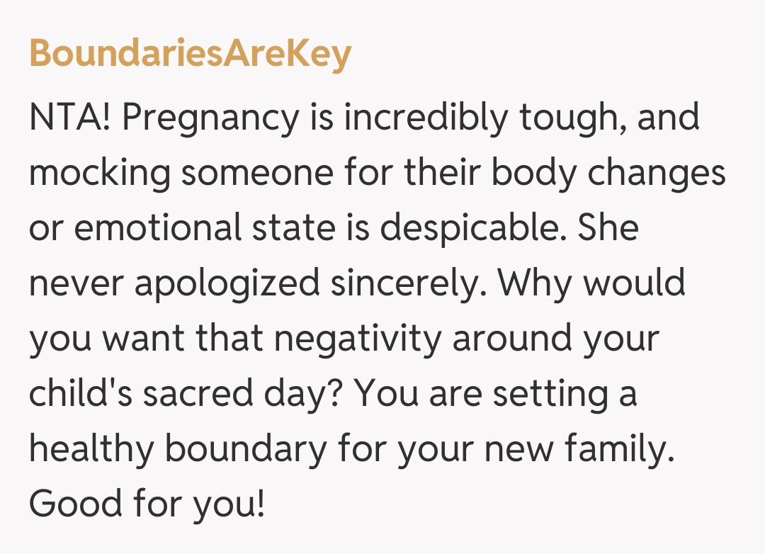 Comentariu de la BoundariesAreKey