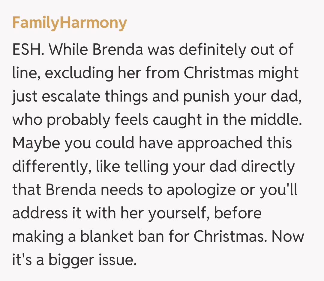 Comentariu de la FamilyHarmony