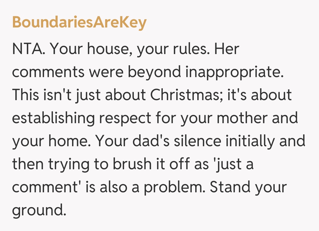 Comentariu de la BoundariesAreKey