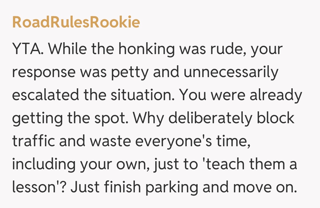 Comentariu de la RoadRulesRookie