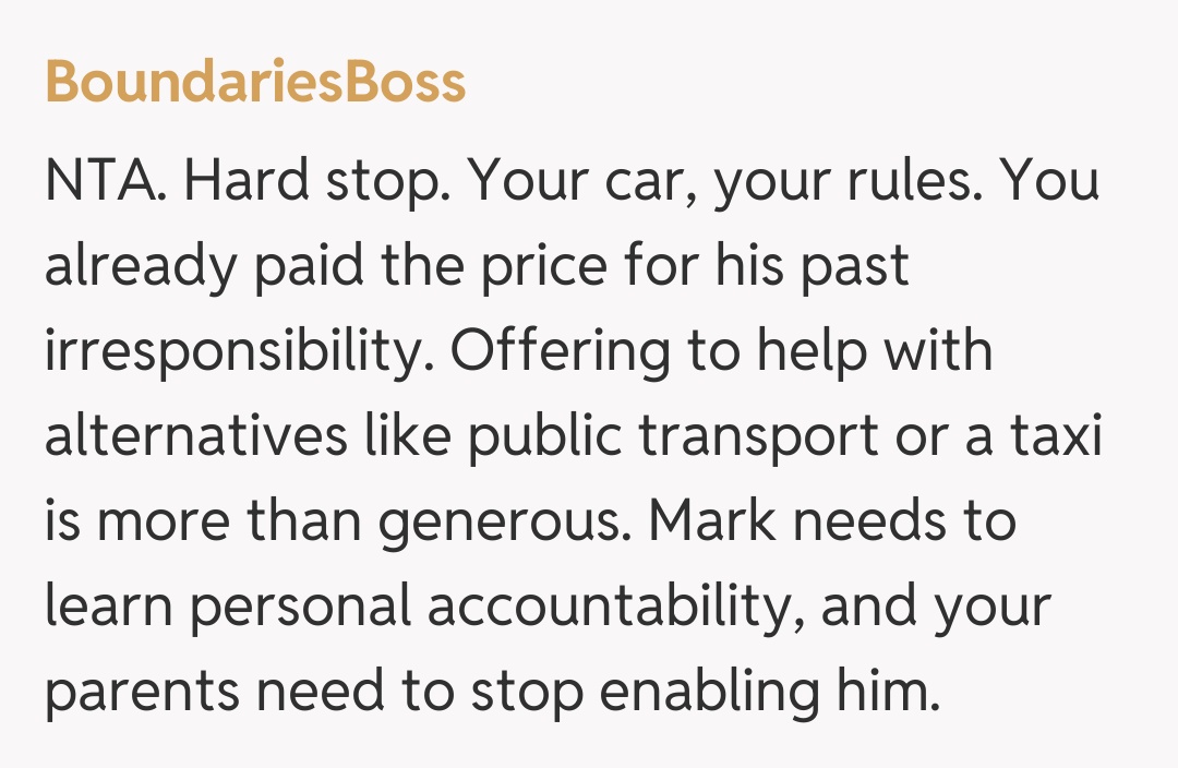 Comentariu de la BoundariesBoss