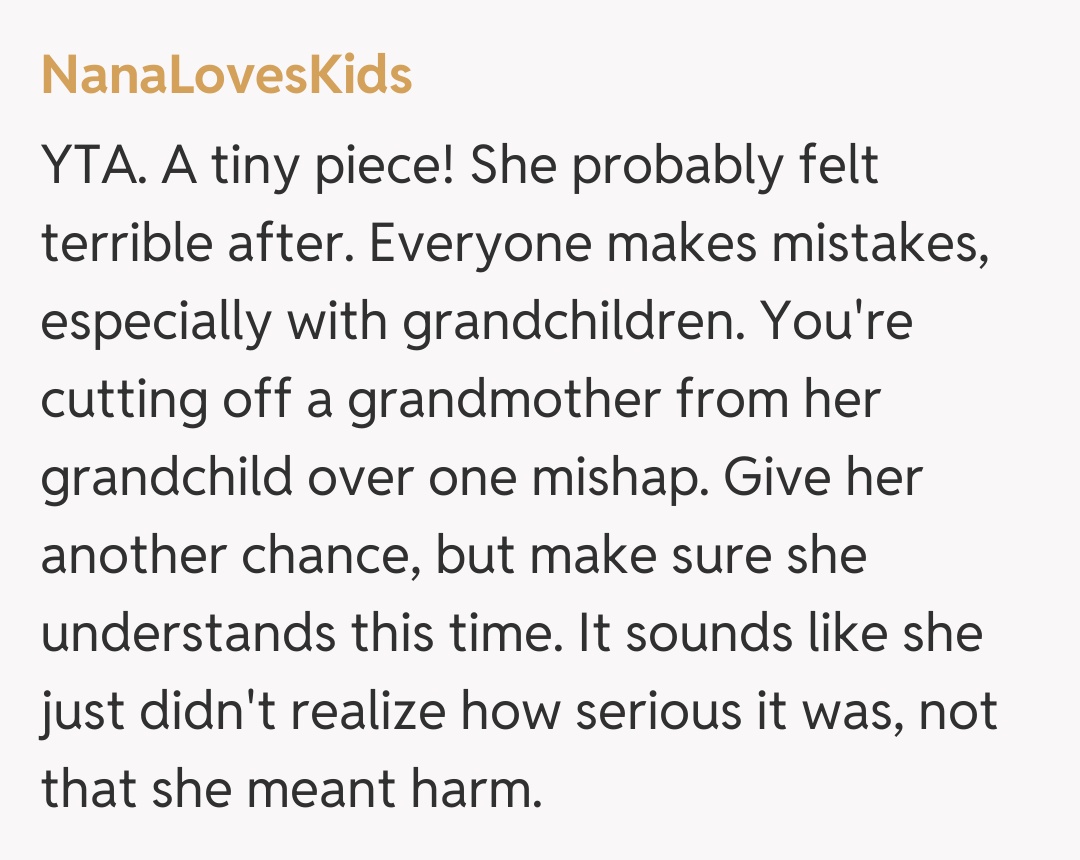 Comentariu de la NanaLovesKids