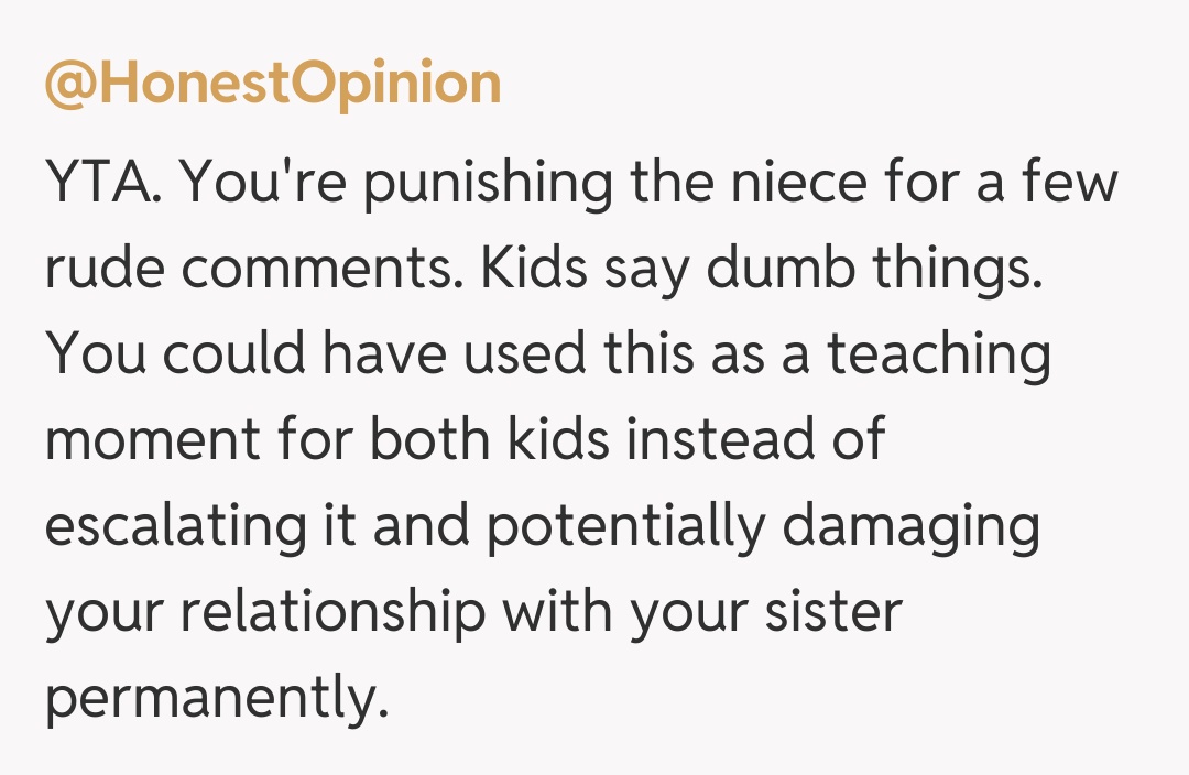 Comentariu de la @HonestOpinion