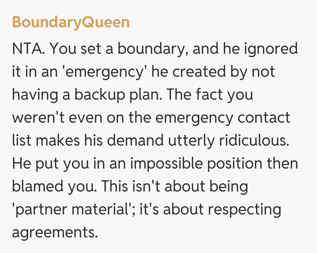 Comentariu de la BoundaryQueen