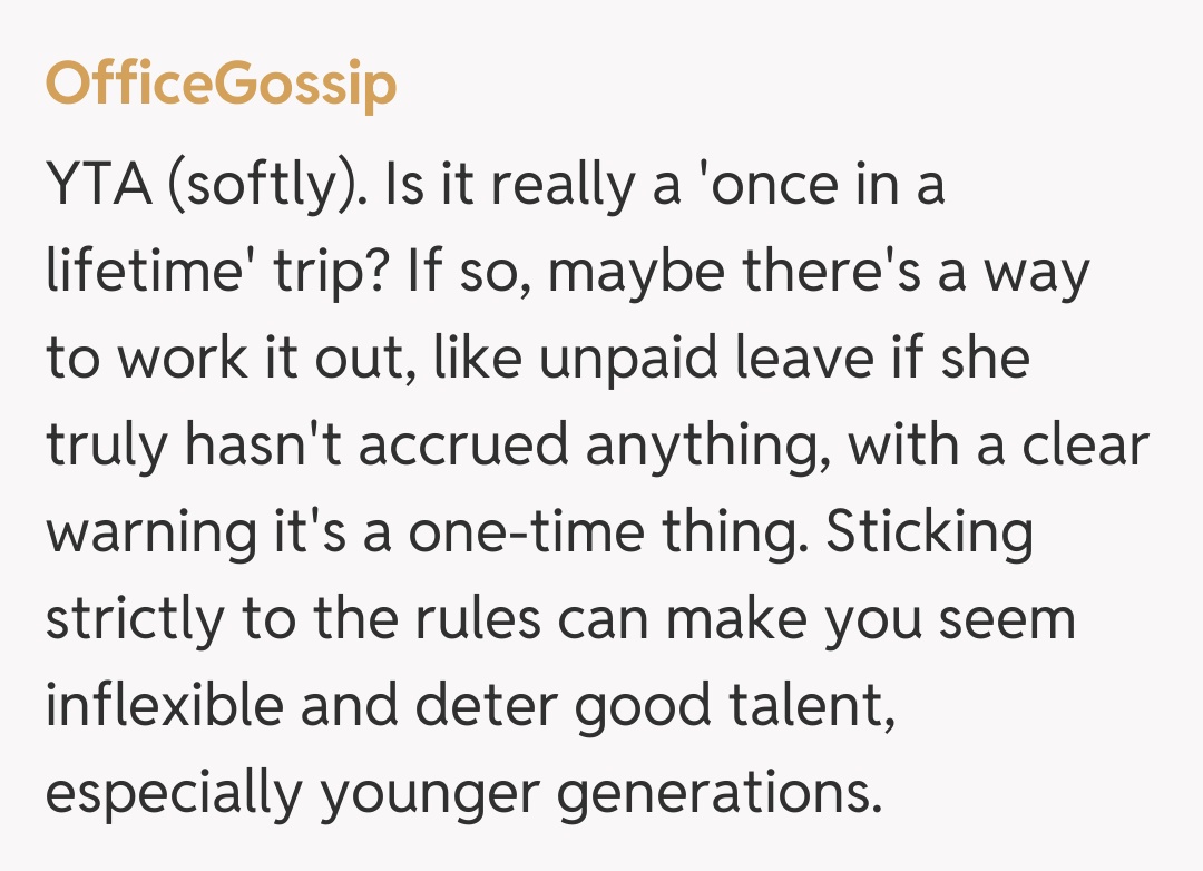 Comentariu de la OfficeGossip