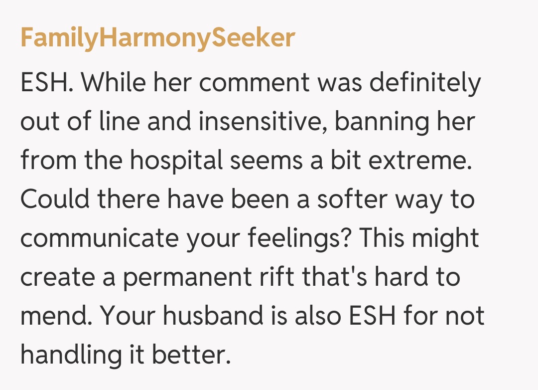 Comentariu de la FamilyHarmonySeeker