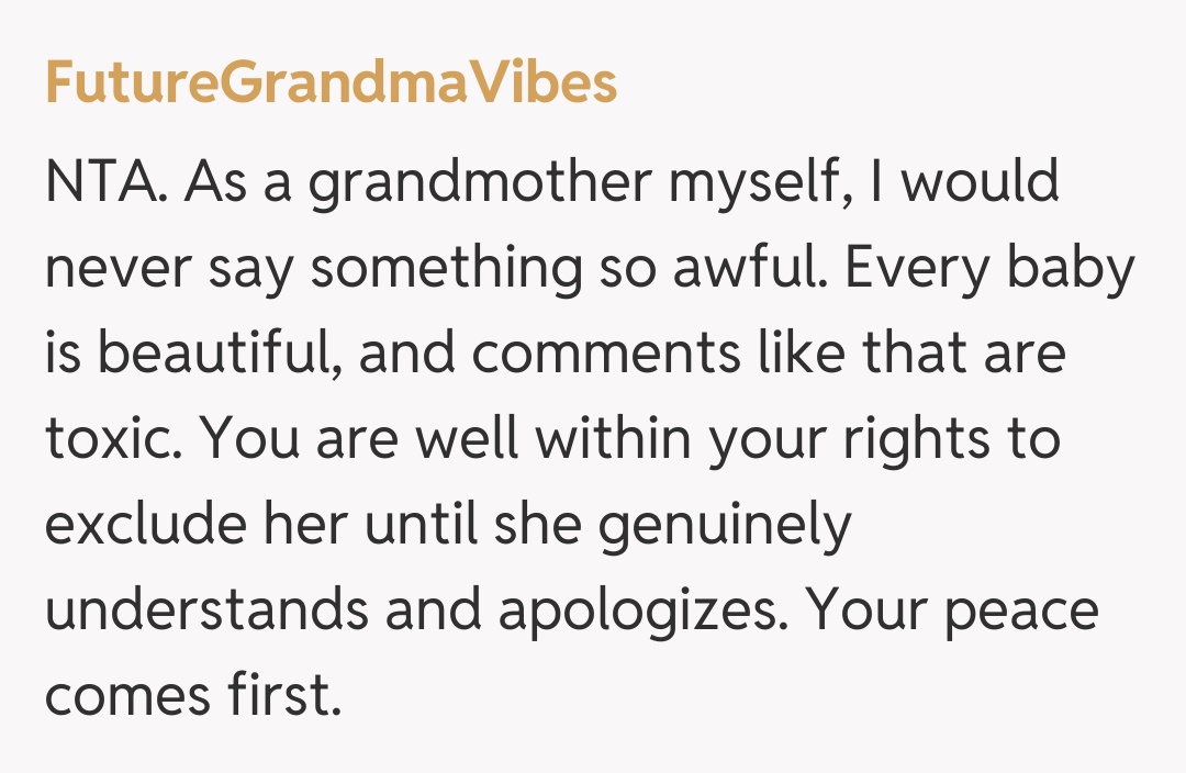 Comentariu de la FutureGrandmaVibes