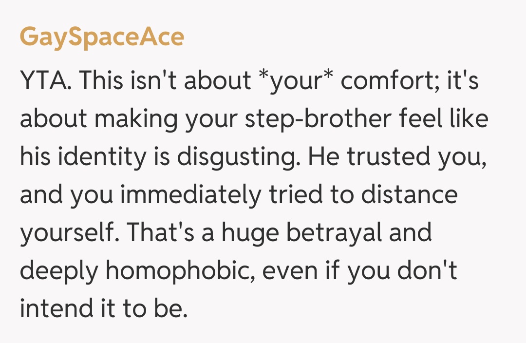 Comentariu de la GaySpaceAce