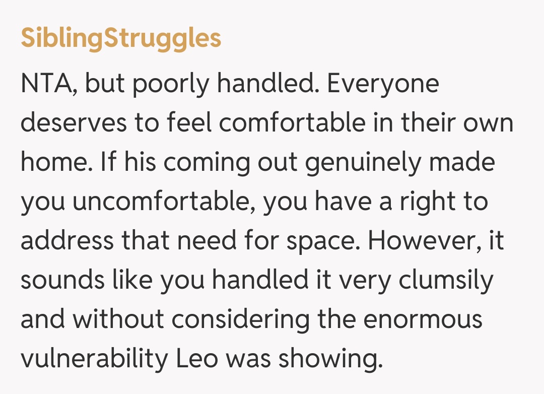 Comentariu de la SiblingStruggles