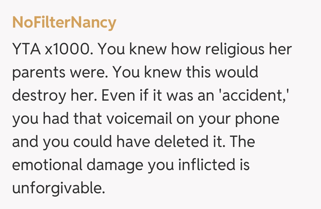 Comentariu de la NoFilterNancy