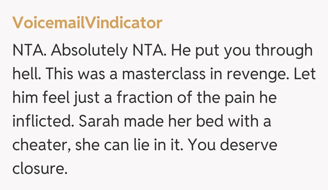 Comentariu de la VoicemailVindicator