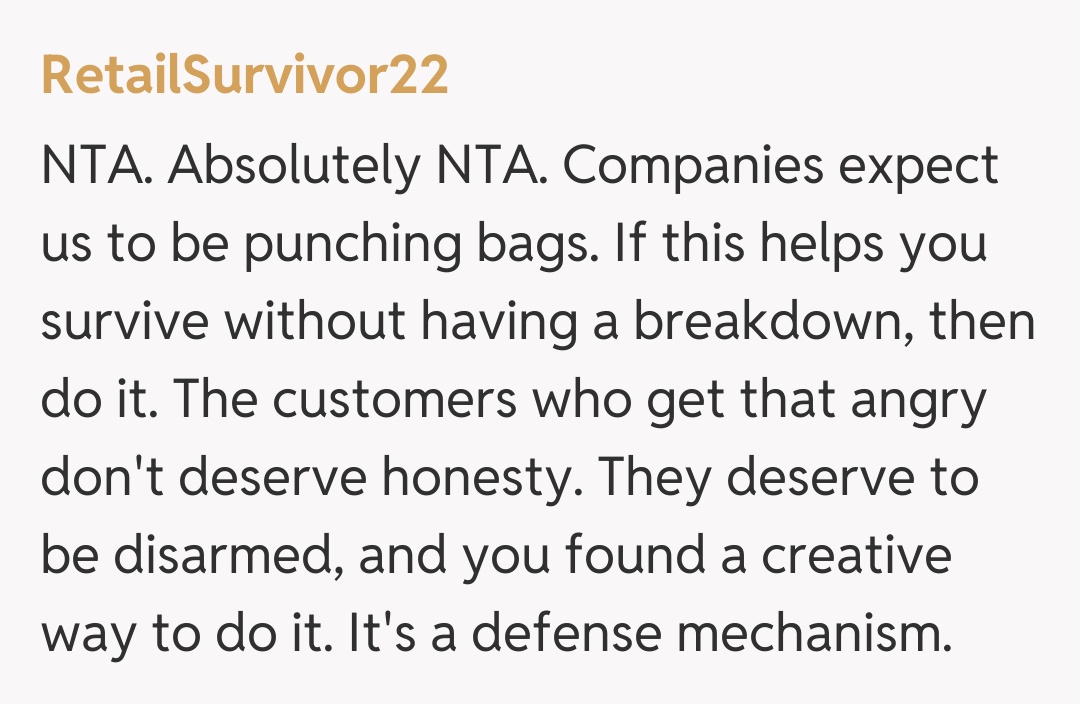 Comentariu de la RetailSurvivor22