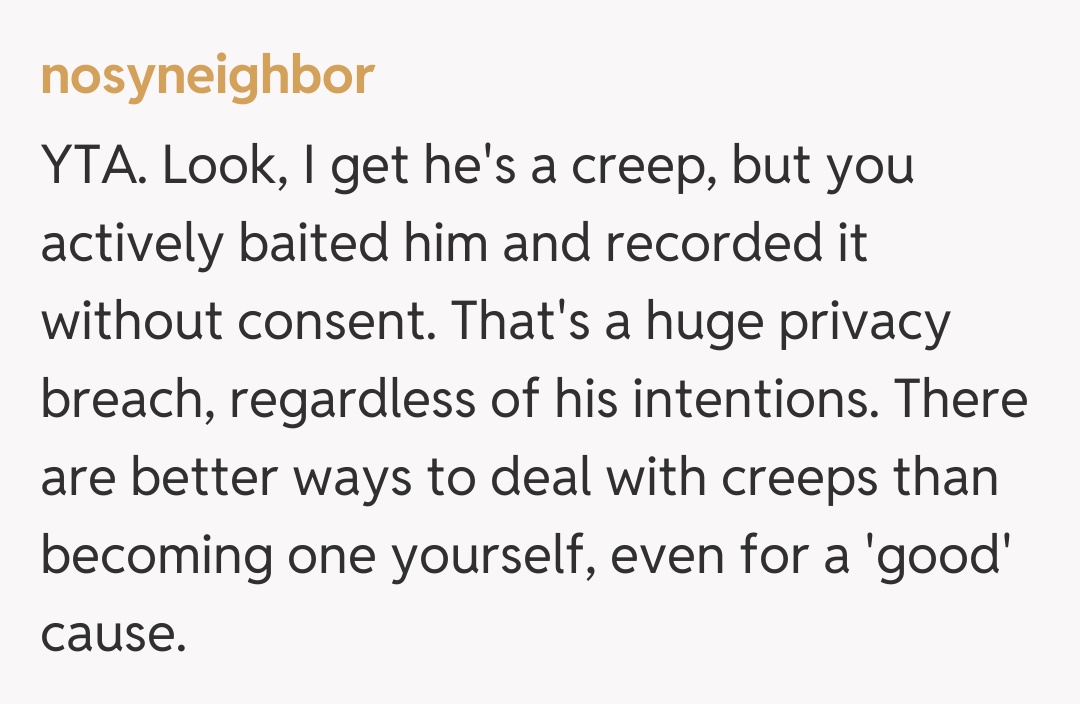 Comentariu de la nosyneighbor