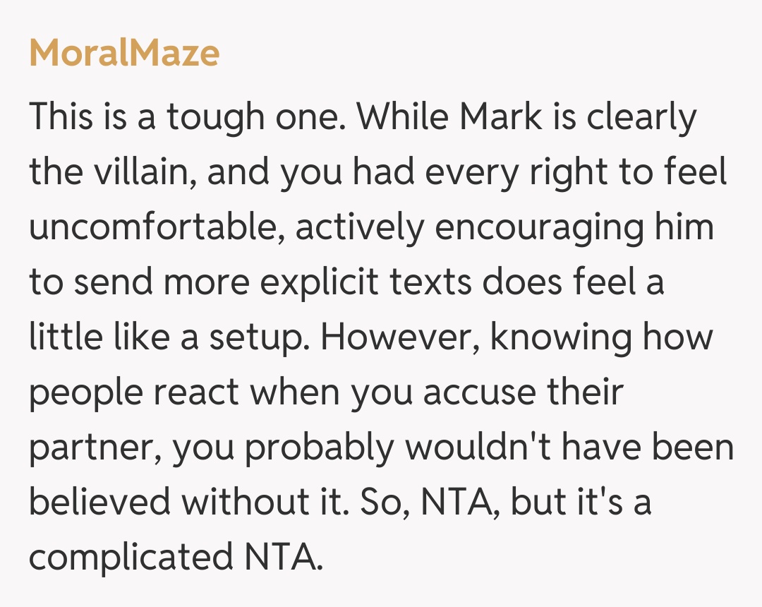 Comentariu de la MoralMaze