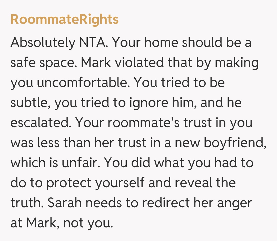 Comentariu de la RoommateRights