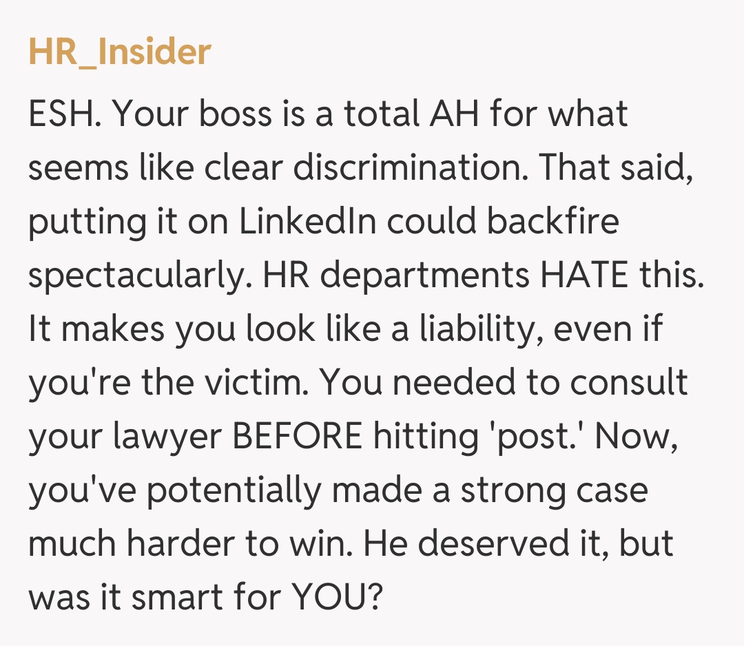 Comentariu de la HR_Insider