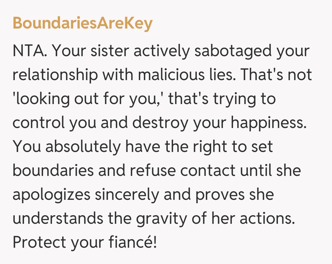 Comentariu de la BoundariesAreKey