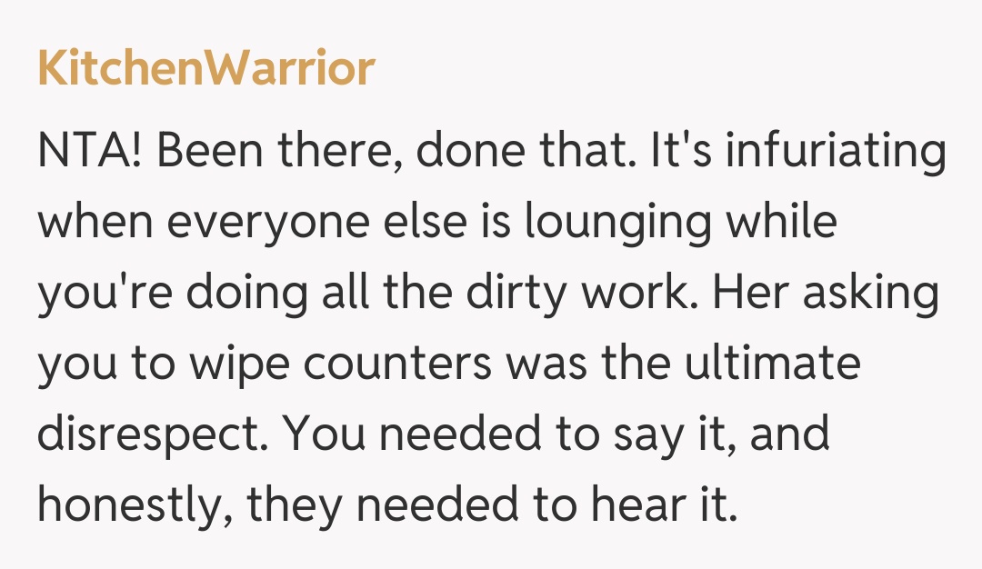 Comentariu de la KitchenWarrior