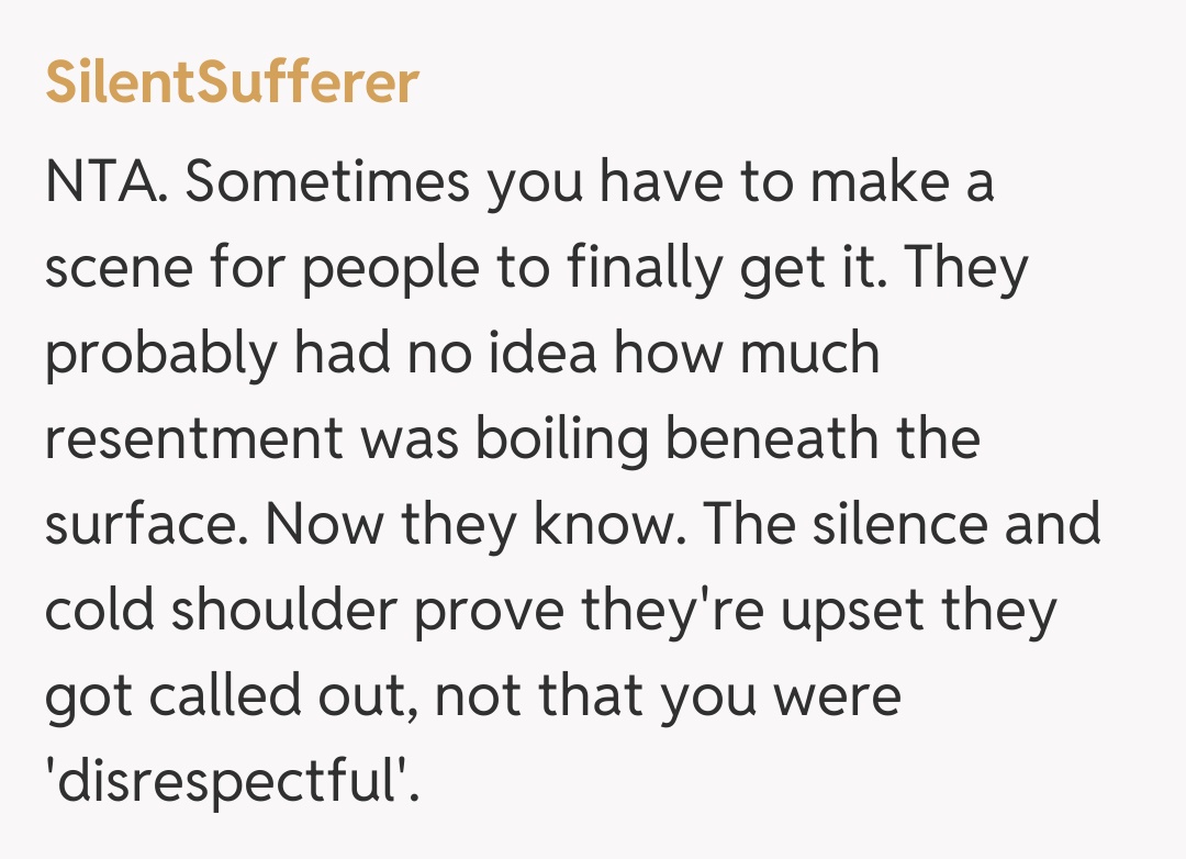 Comentariu de la SilentSufferer