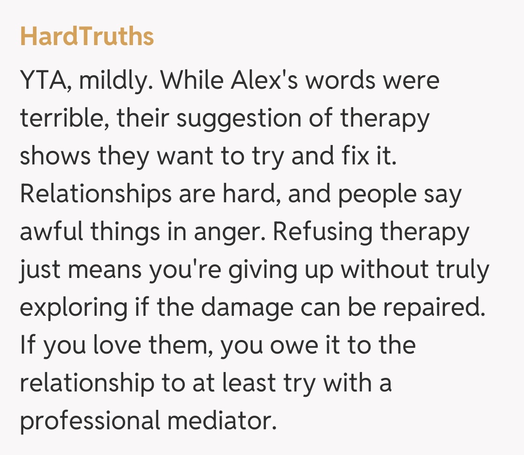 Comentariu de la HardTruths