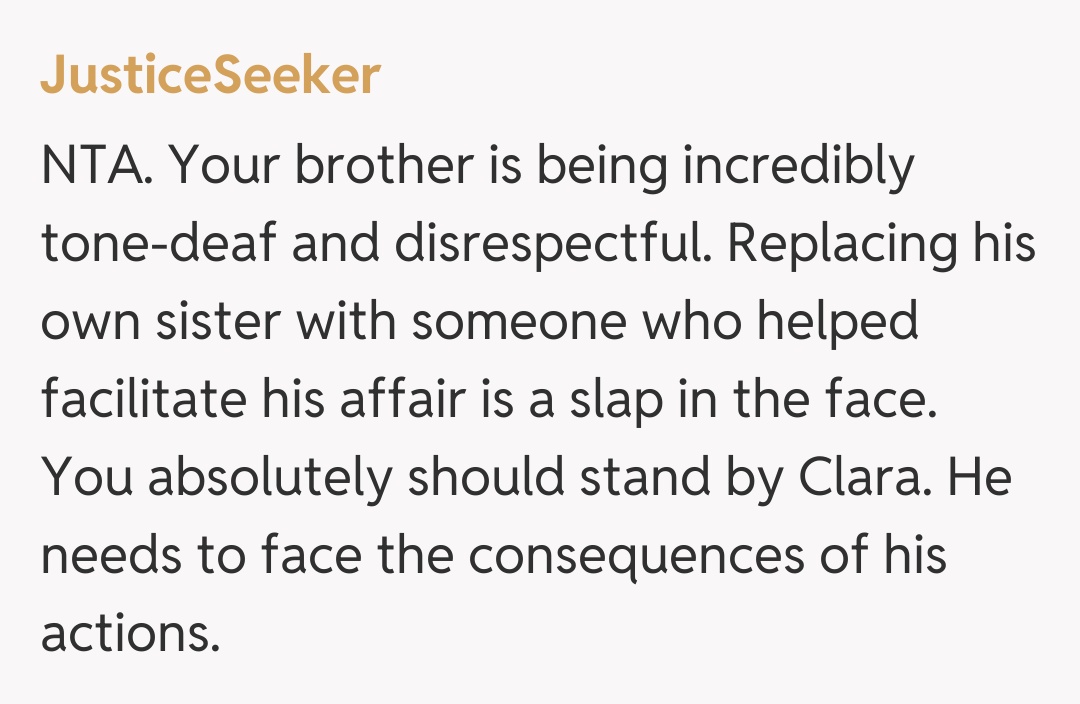 Comentariu de la JusticeSeeker