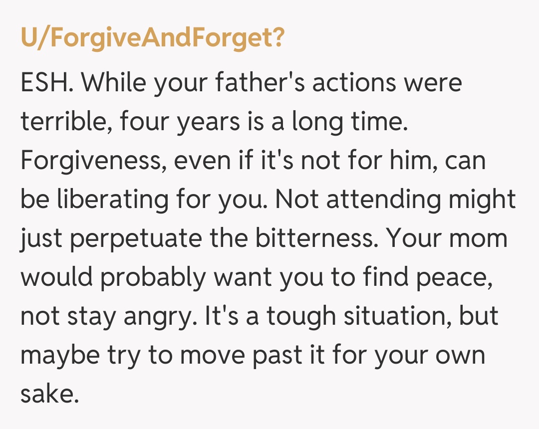 Comentariu de la U/ForgiveAndForget?