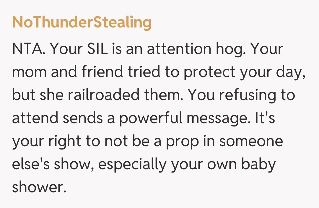 Comentariu de la NoThunderStealing