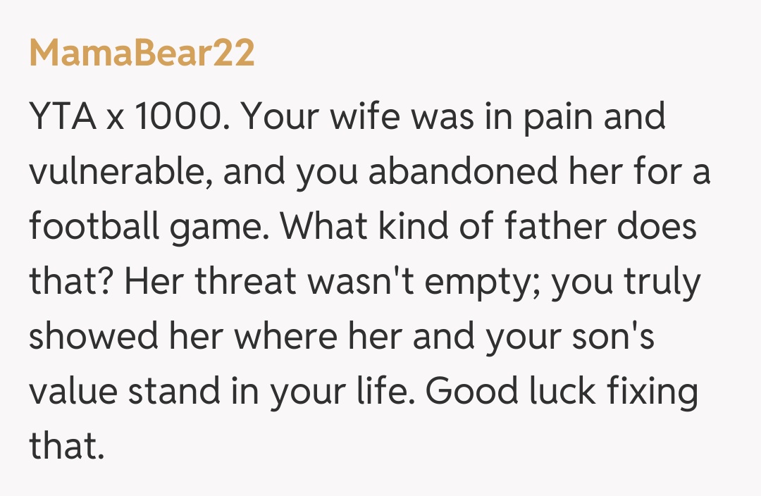 Comentariu de la MamaBear22