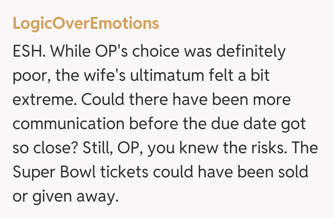 Comentariu de la LogicOverEmotions