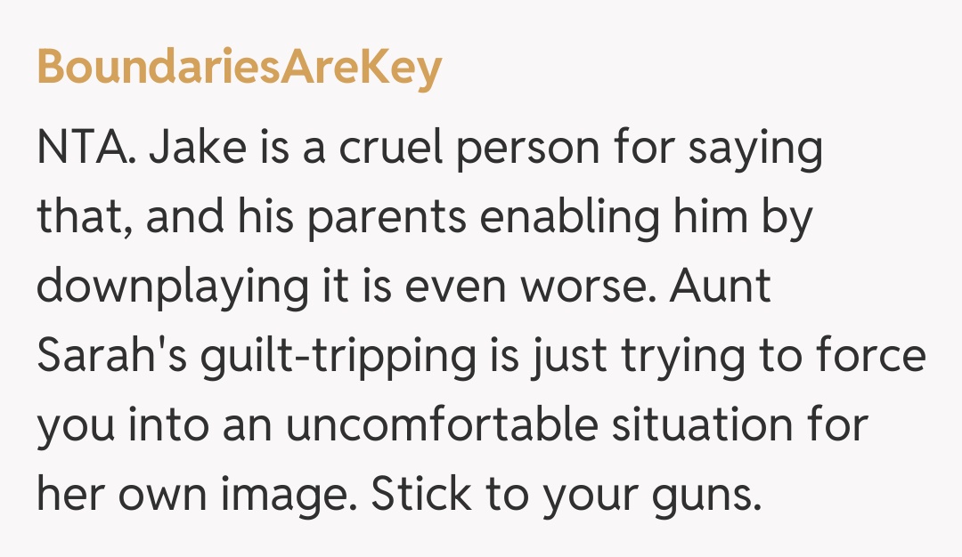 Comentariu de la BoundariesAreKey