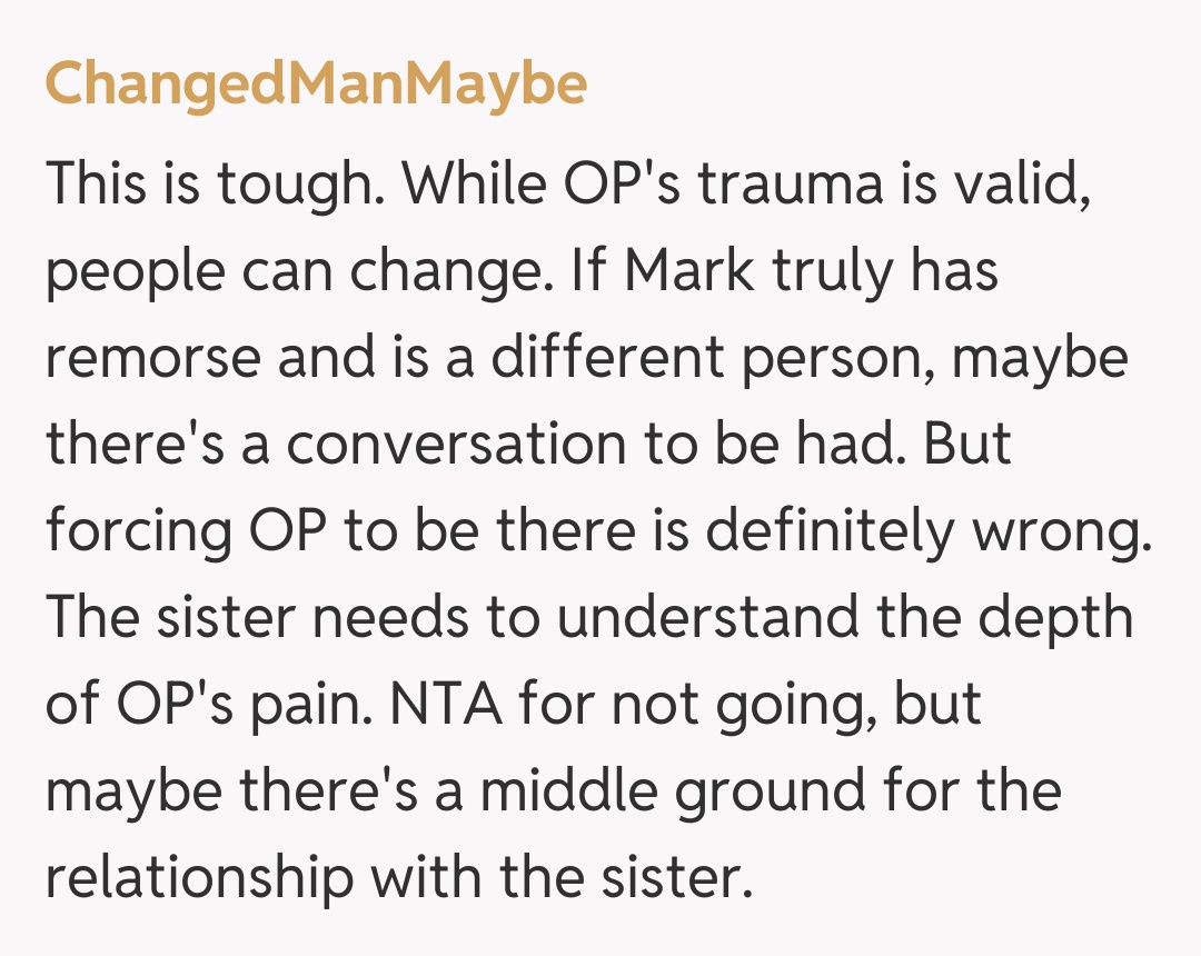 Comentariu de la ChangedManMaybe