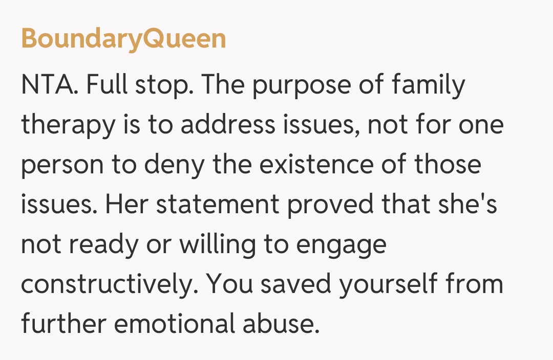 Comentariu de la BoundaryQueen